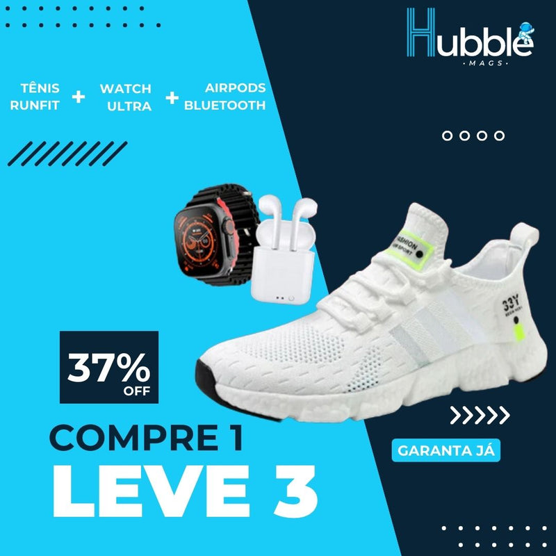 Tênis Runfit Lighfly + Brindes